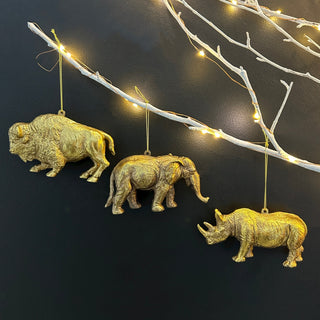 Animal Baubles (Set of 3)