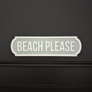 Beach Sign