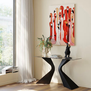 Black Console Table