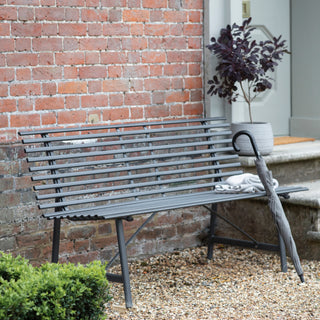 Black Garden Bench