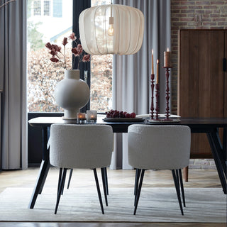 Black Rectangular Dining Table