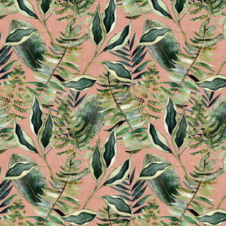 Blush Tropical Wallpaper - REUSE DAWN - Limited Abode