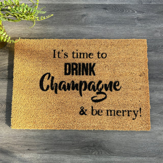 Champagne Doormat