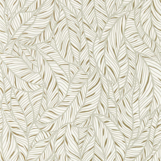 Champagne Leaves Wallpaper