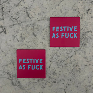 Christmas Coasters (Set of 2)