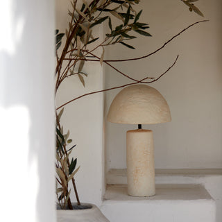 Cream Table Lamp