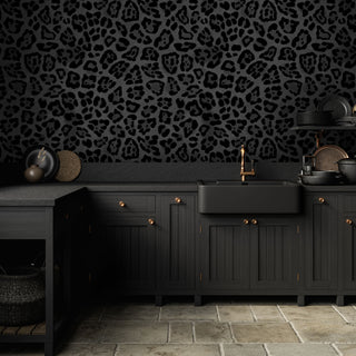 Dark Animal Print Wallpaper - REUSE DAWN - Limited Abode