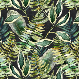 Dark Tropical Wallpaper - REUSE DAWN - Limited Abode