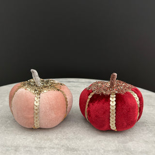 Decorative Pumpkins (Set of 2)