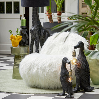 Faux Fur Chair