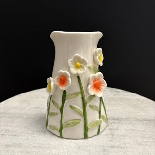 Floral Ceramic Vase