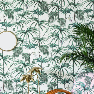 Floral Palms Wallpaper