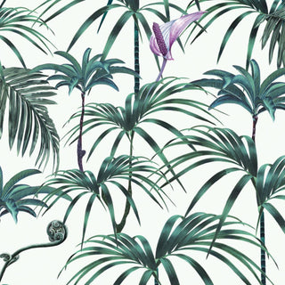 Floral Palms Wallpaper