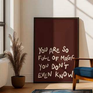 Full of Magic Print