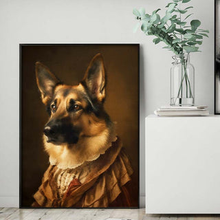 German Shepherd Art