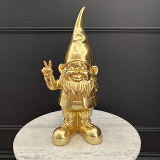 Gold Peace Gnome