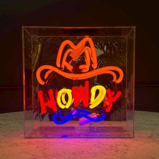 Howdy Neon Sign