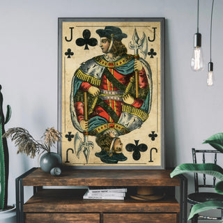 Jack Playing Card Wall Art