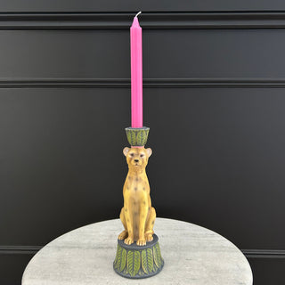 Leopard Candle Holder