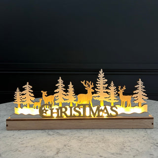 Light Up Christmas Sign - Limited Abode