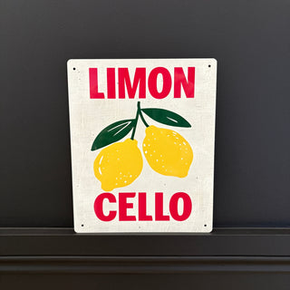 Limoncello Sign
