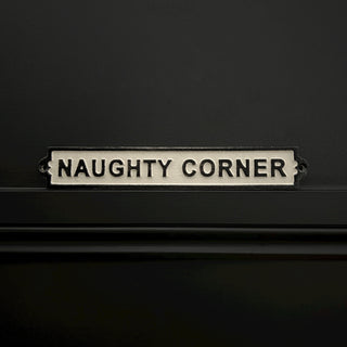 Metal Naughty Corner Sign