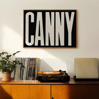 Monochrome Word Poster