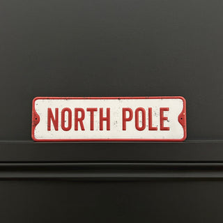 North Pole Sign