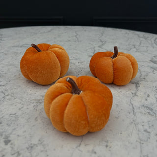 Orange Pumpkins (Set of 3)