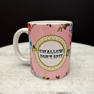 Pink Swallow Mug