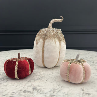 Decorative Pumpkins (Set of 2)