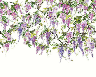 Purple Wisteria Mural