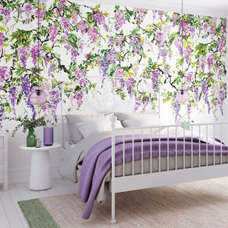 Purple Wisteria Mural