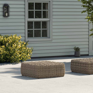 Rattan Ottoman