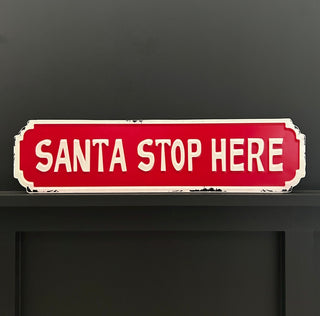 Santa Sign