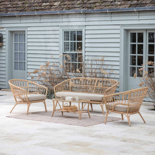 Sofa Set Rattan - Limited Abode