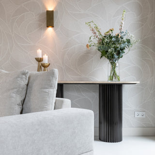 Travertine Console Table