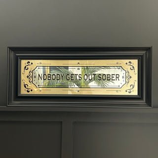 Typography Mirror - Limited Abode