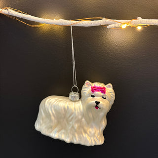 Westie Christmas Decoration