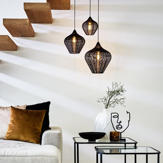 Wire Pendant Light