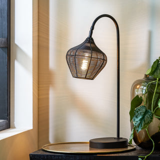 Wire Table Lamp