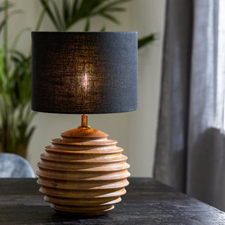 Wooden Lamp Base