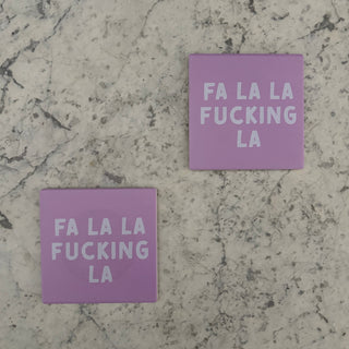 Xmas Coasters (Set of 2) - Limited Abode