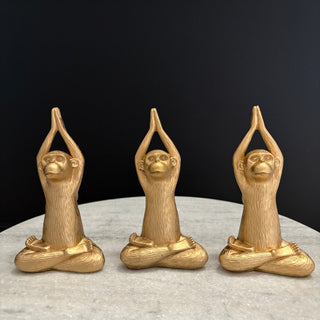 Yoga Monkey Group (Set of 3)