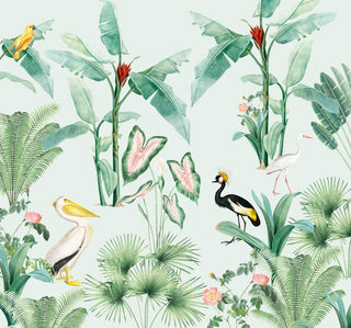 Bird Mural Wallpaper