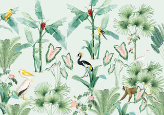 Bird Mural Wallpaper