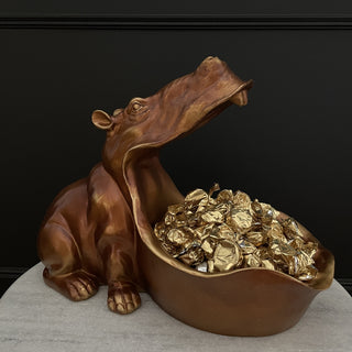 Copper Hungry Hippo Dish - Limited Abode