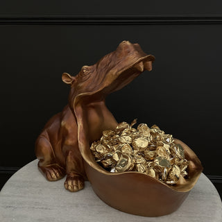 Copper Hungry Hippo Dish - Limited Abode