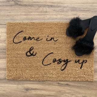 Come in & cosy up doormat