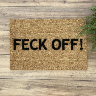 Feck off doormat